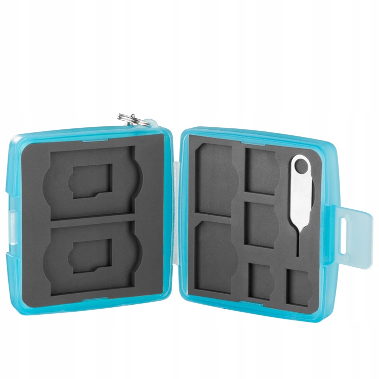 Bezpieczne przechowywanie kart – Przegrody na karty SD i SIM