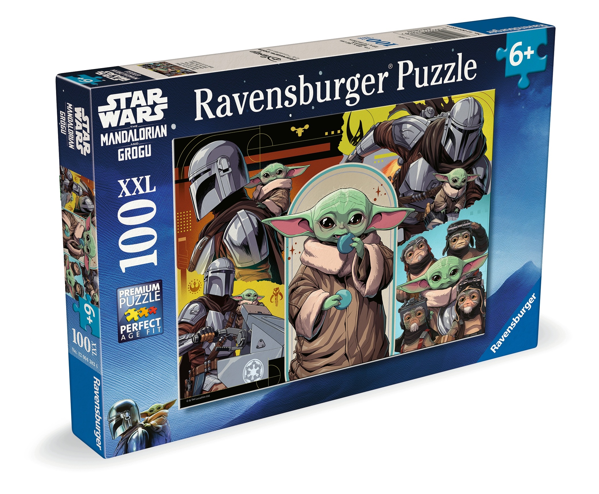 Puzzle układanka 100 szt. Telewizja/filmy – Wyrusz w galaktyczną przygodę z Ravensburger