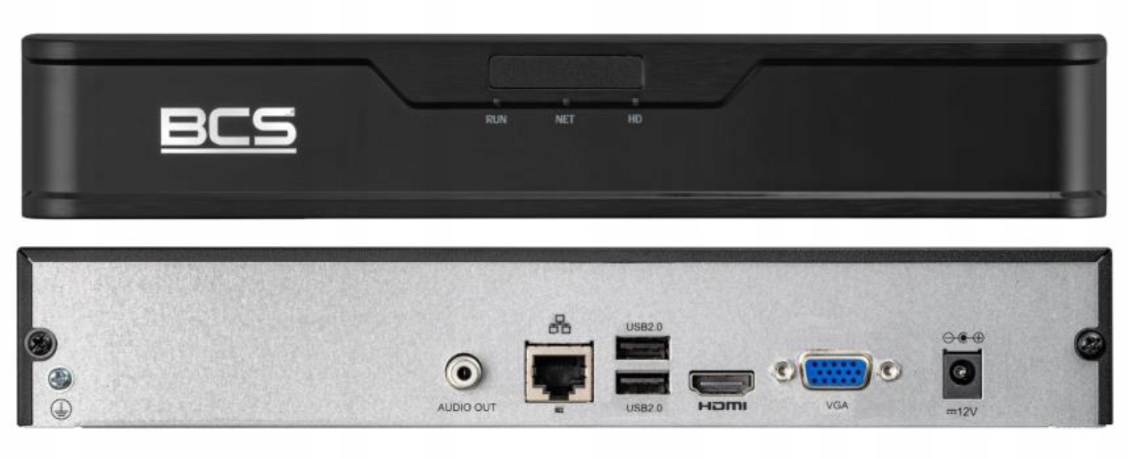 Rejestrator IP BCS-P-NVR0801-4KE-III 8 kanałowy 4K – Twoje centrum monitoringu