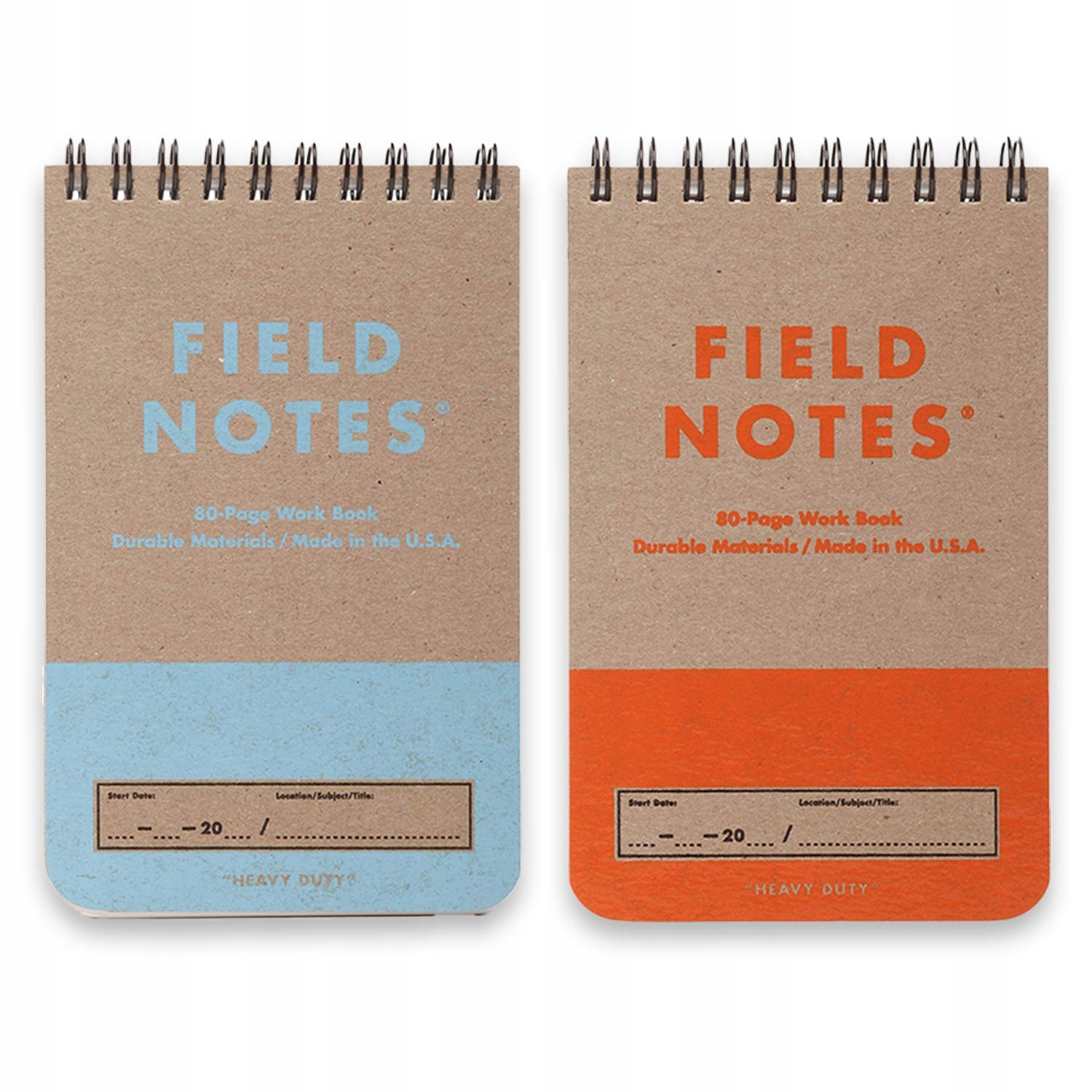 Wytrzymały Notes Field Notes Heavy Duty 2 Pack – Idealny do pracy w terenie