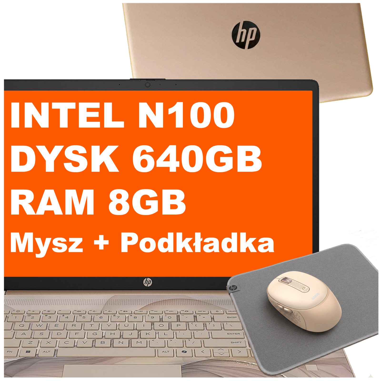 Kluczowe cechy laptopa HP 17-cn N100