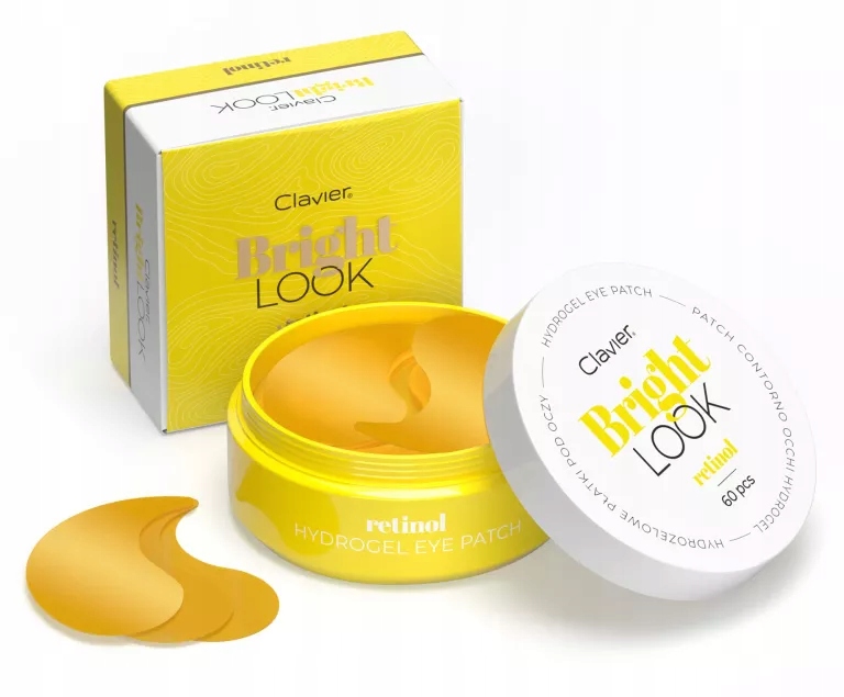 Bright Look hydrożelowe płatki pod oczy Retinol – Twoje spojrzenie pełne blasku