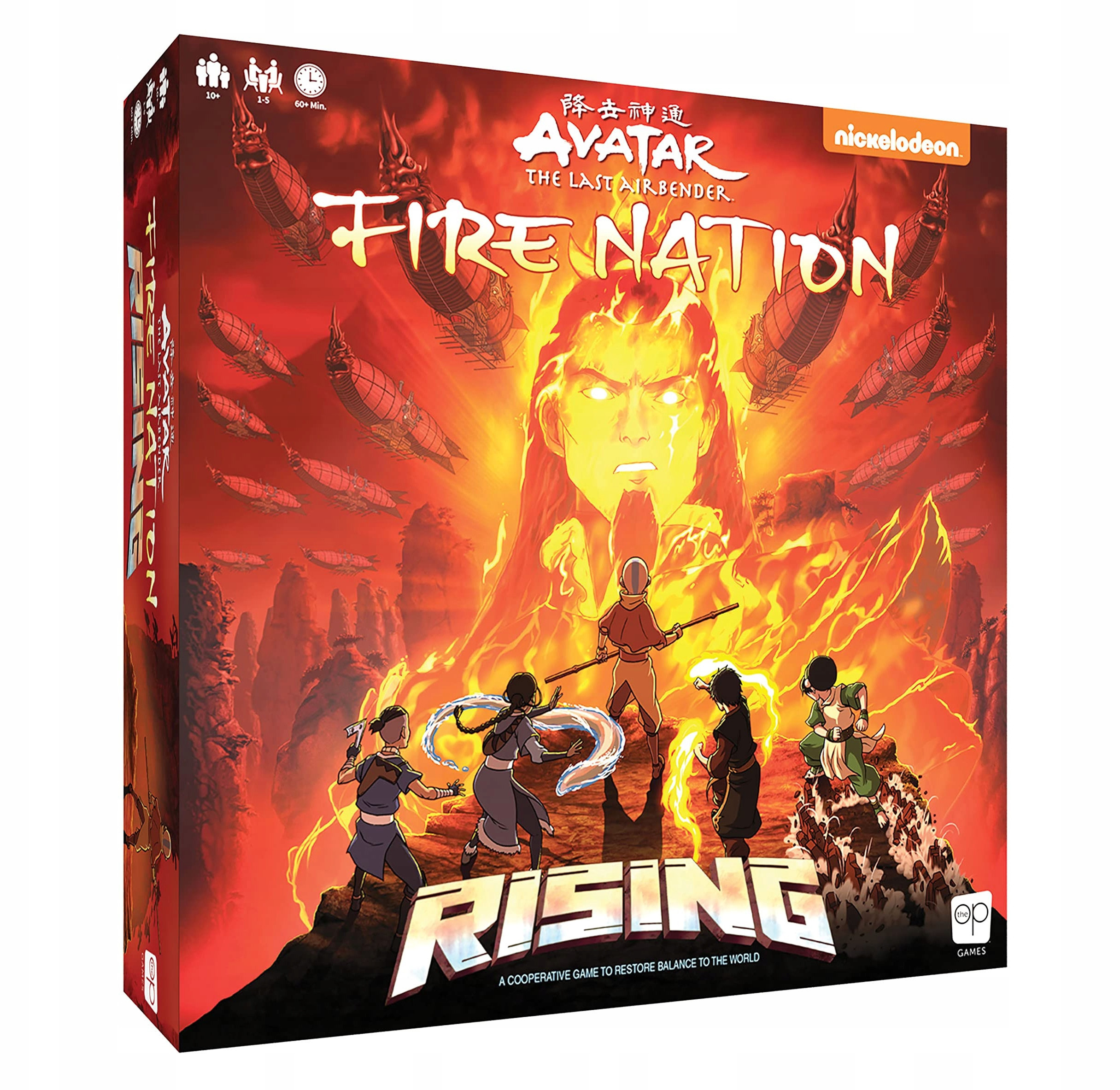 The Op Games Avatar: The Last Airbender – Fire Nation Rising – Gra planszowa pełna przygód