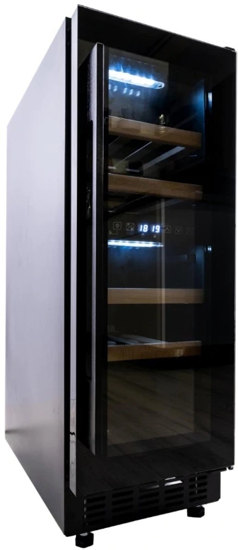 Szklane drzwi z filtrem UV i eleganckim wykończeniem