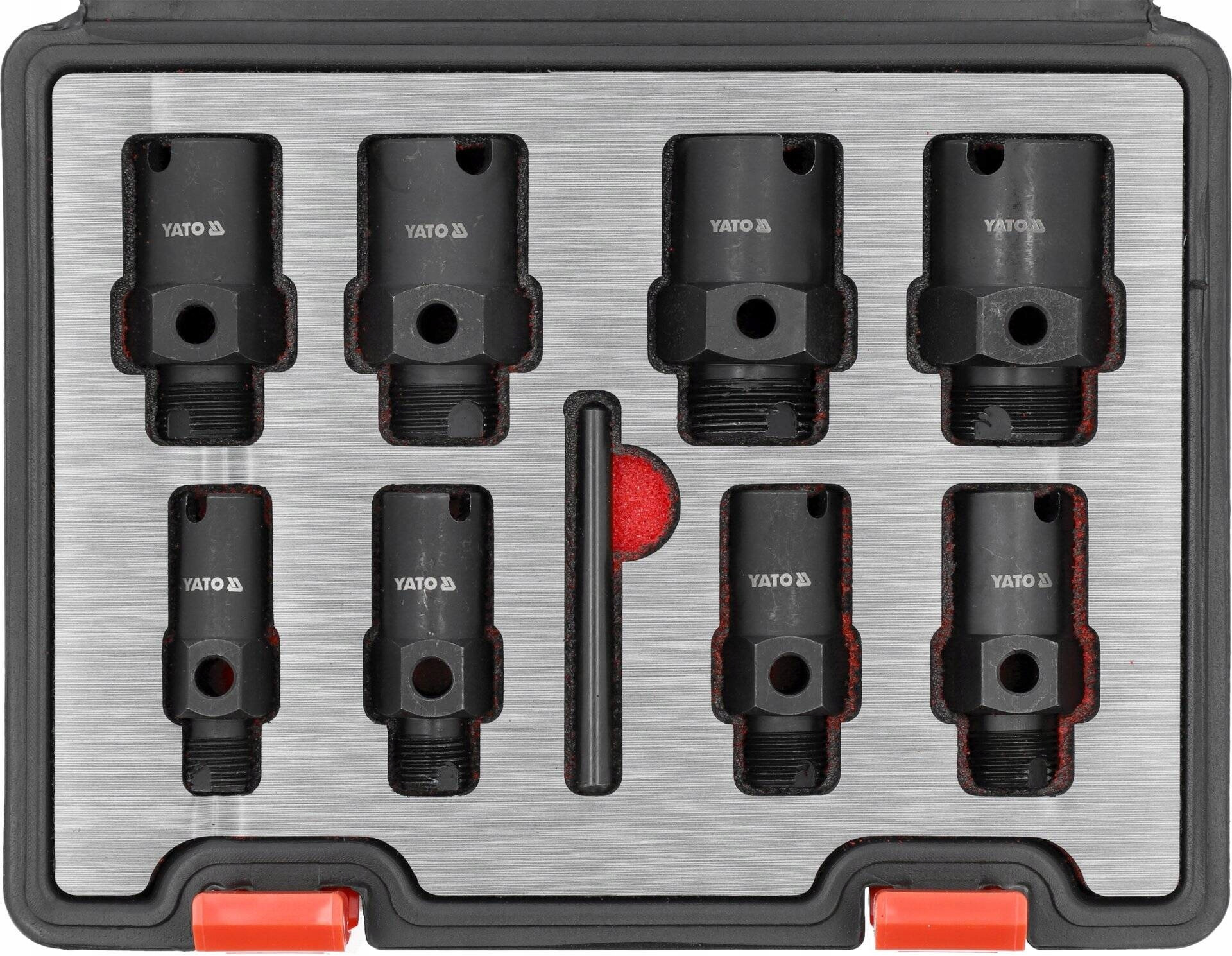 Rodzaje gwintów w zestawie