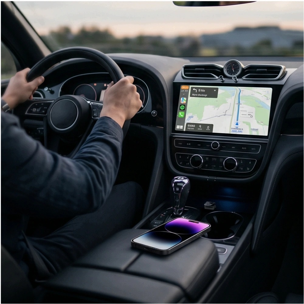 Automatyczne łączenie przez Bluetooth 5.4 i Wi-Fi 5,8 GHz