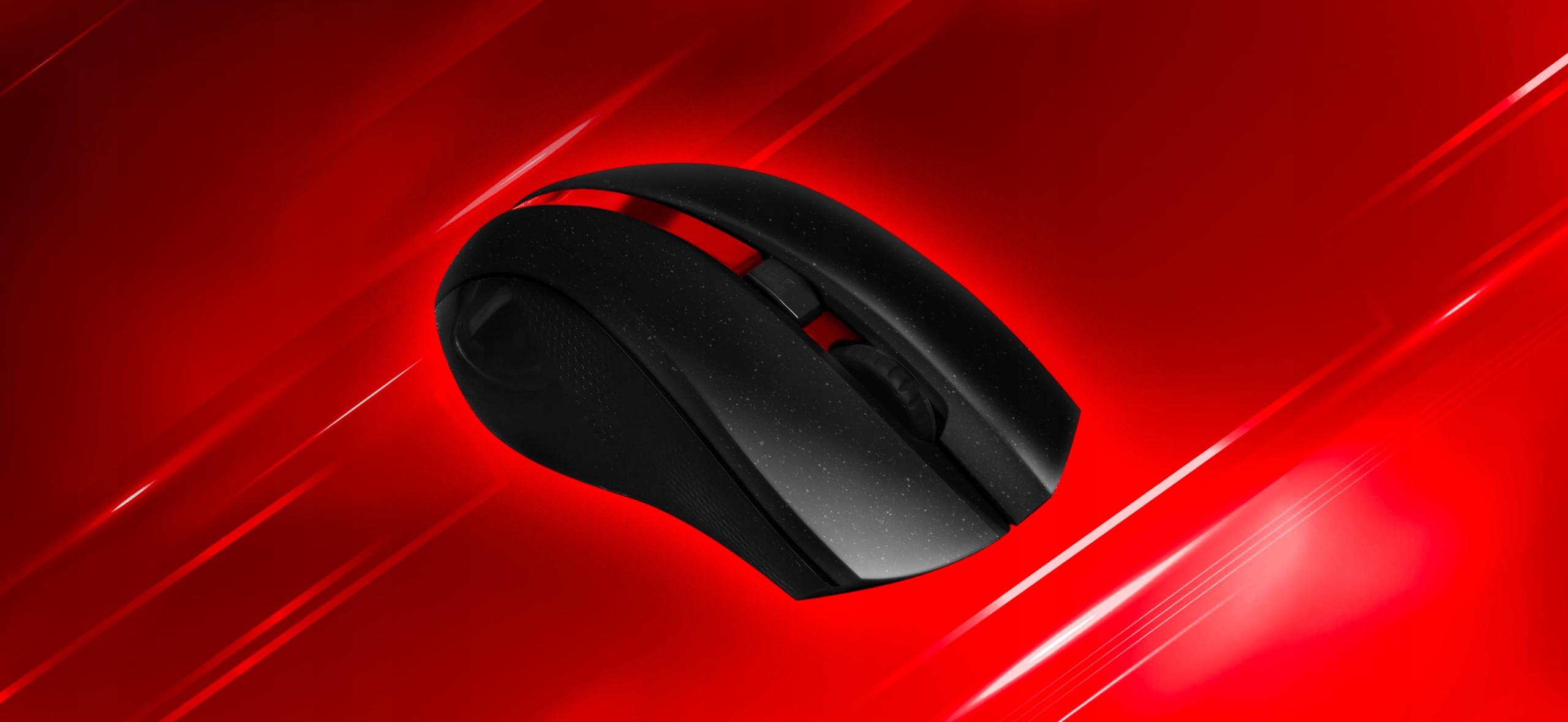 WYSOKI POŁYSK Cicha mysz myszka bezprzewodowa optyczna 6 przycisków DPI1600 BM-260 – Idealna do gier i pracy