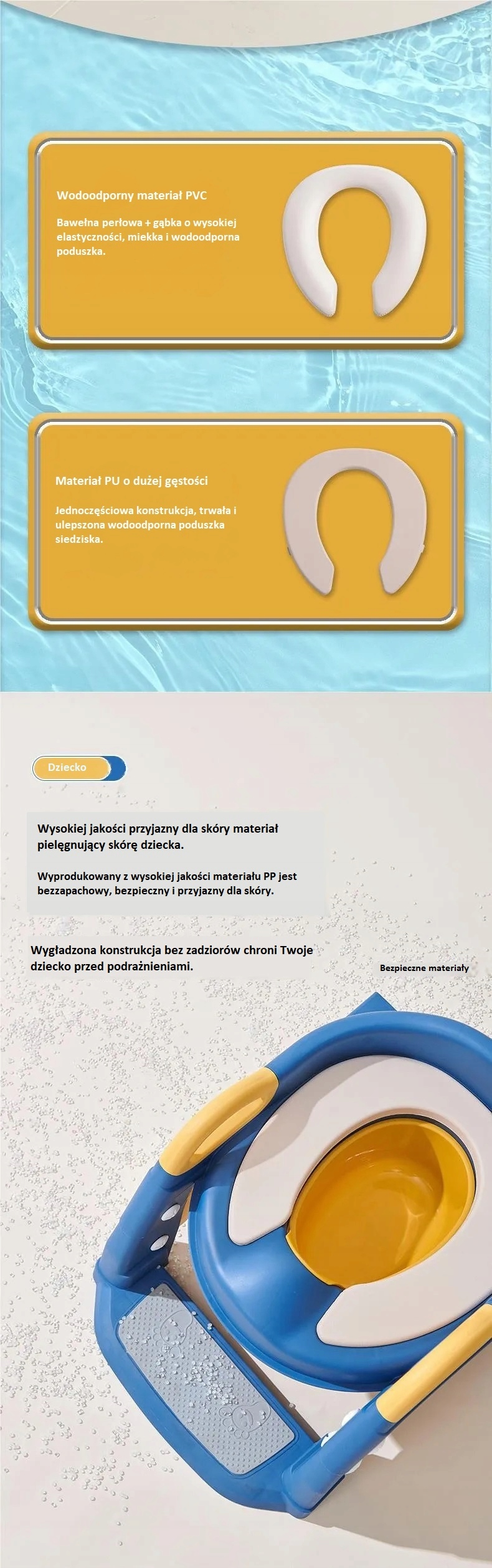 Antypoślizgowa powierzchnia dla maksymalnej stabilności