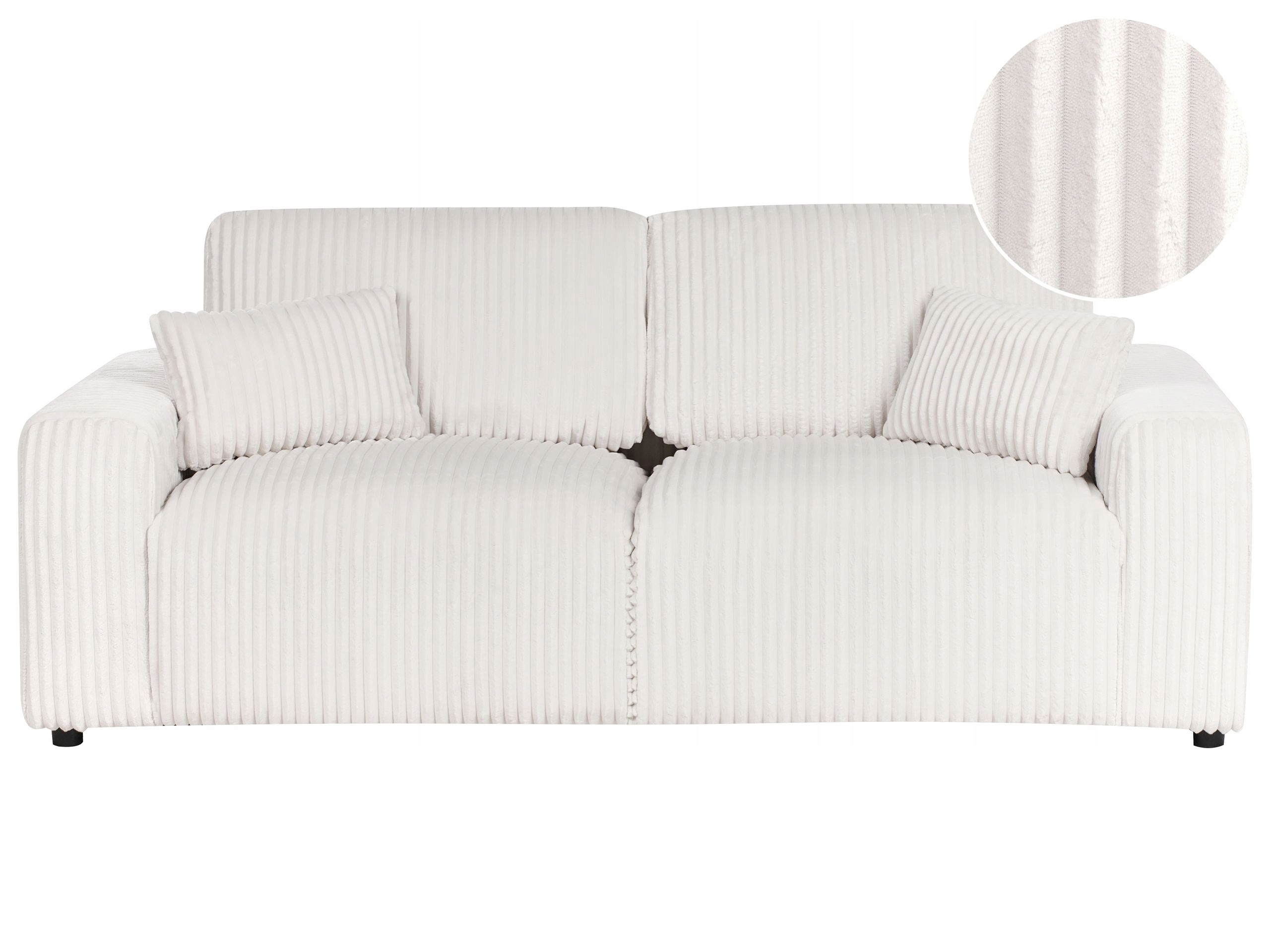 Wygodne siedzisko z dodatkowymi poduszkami