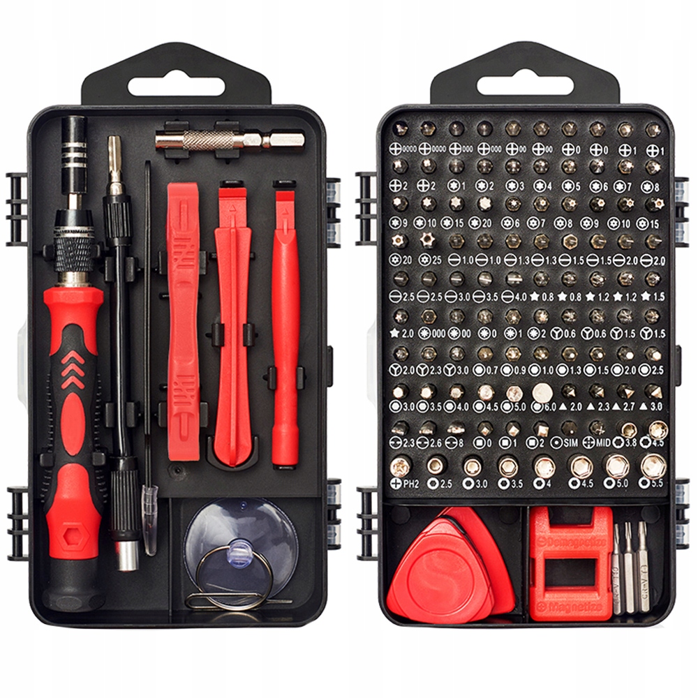 100 bitów o różnych kształtach – Szybka wymiana i wszechstronność