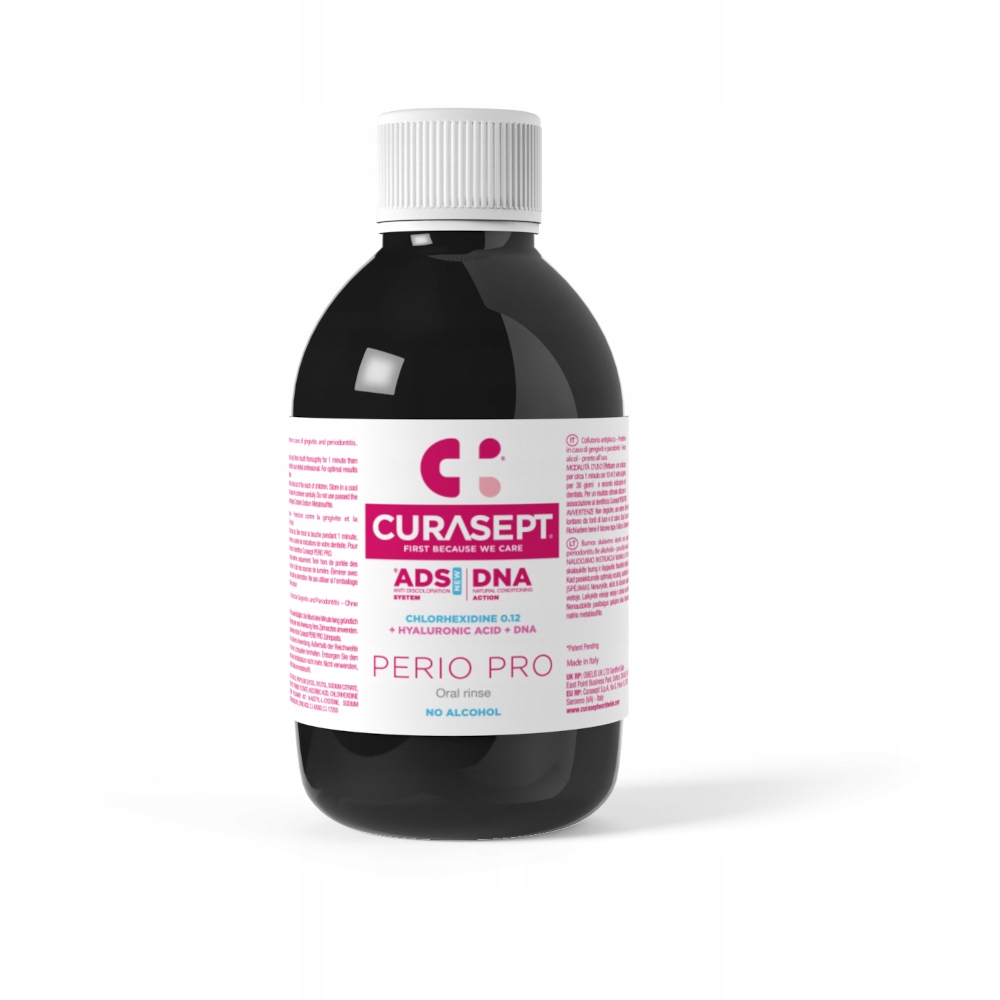 CURASEPT PŁYN 200ml 0.12% ADS PERIO PRO – Skuteczna ochrona jamy ustnej