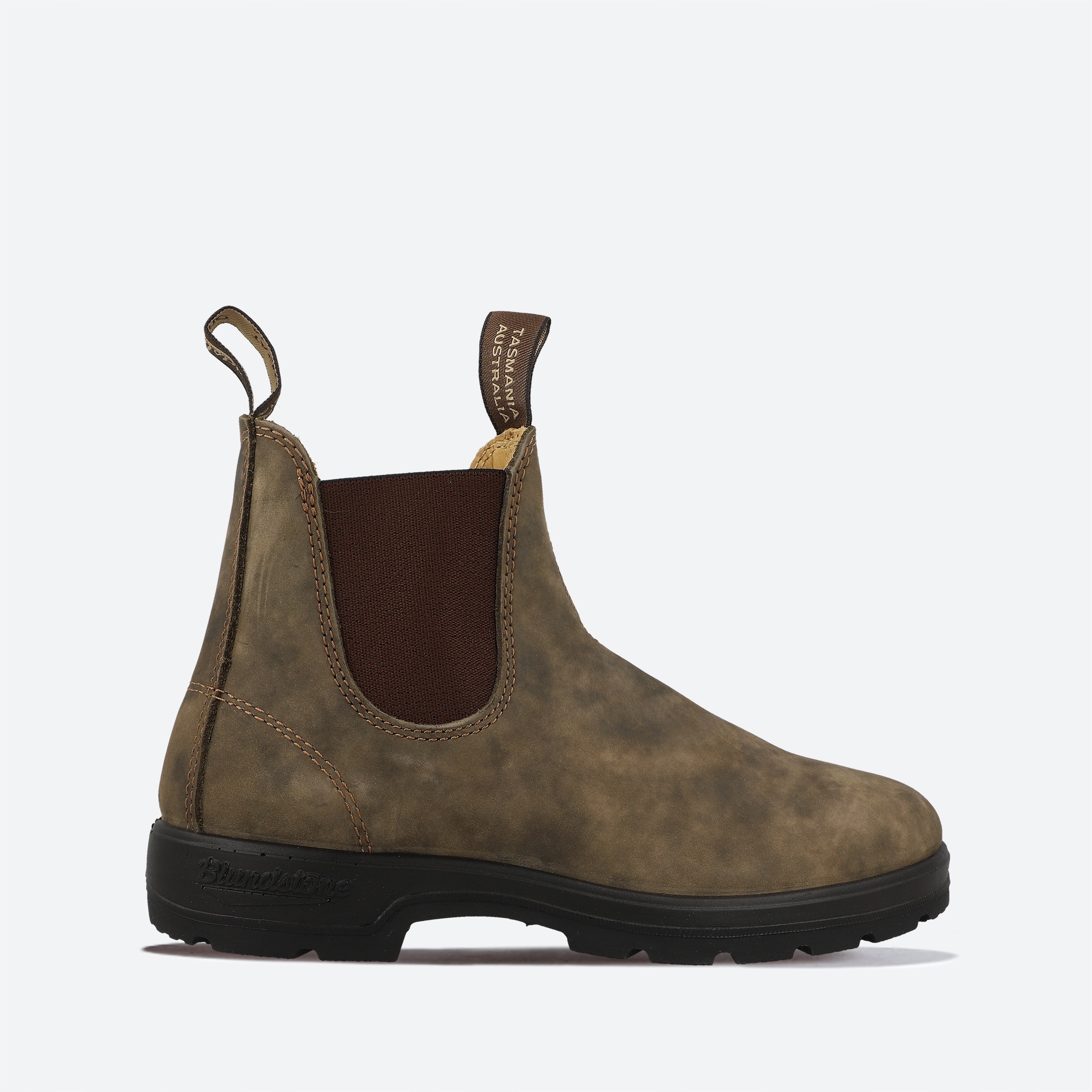 Blundstone Elastic Sided Boot Lined 585-RUSTIC Brązowe 47 – Idealne połączenie stylu i komfortu