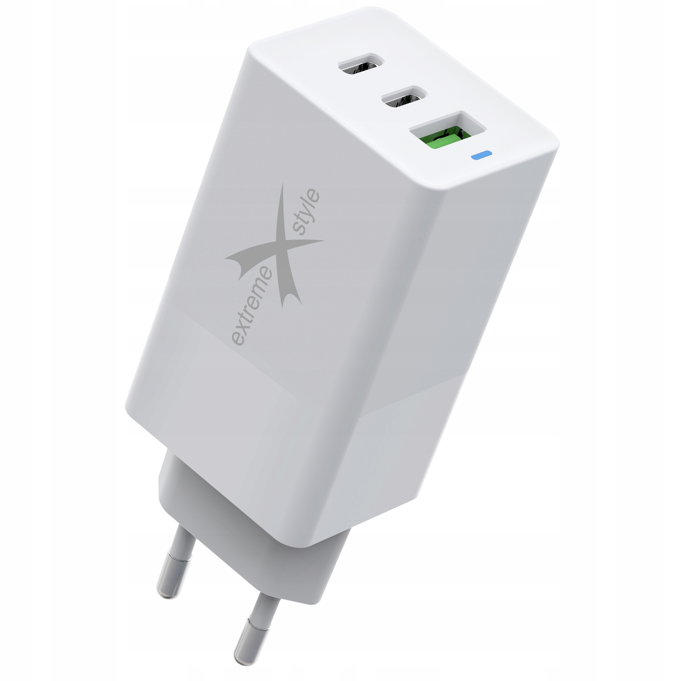 Ładowarka sieciowa 2x USB Typ-C + USB - GaN EVO 65W – Wydajność i mobilność w jednym