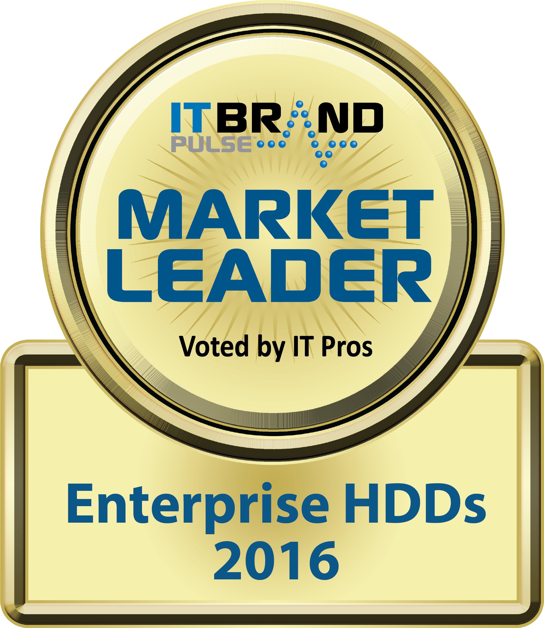 Nagroda 2014 IT Brand Pulse Enterprise HDD Leader