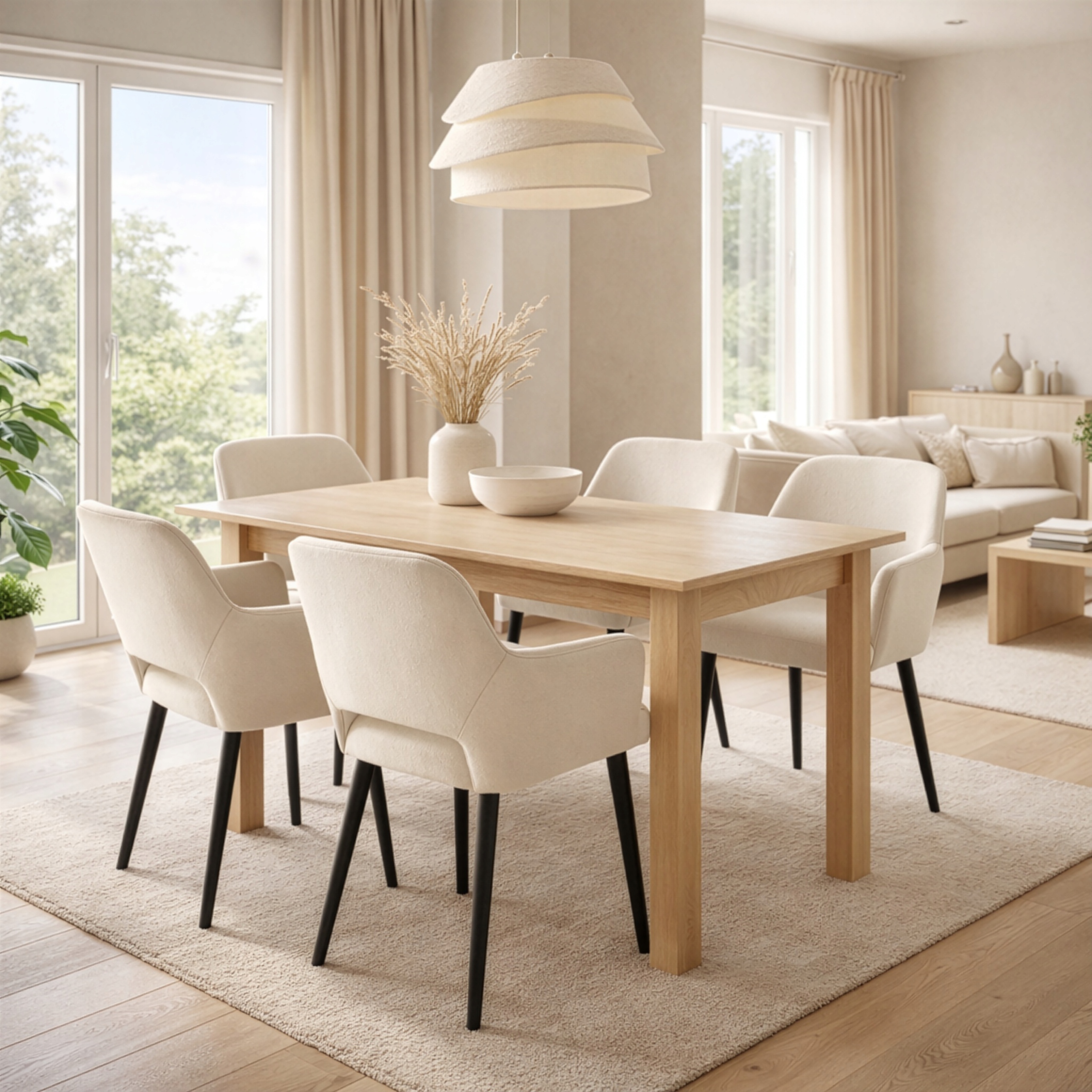 Nowoczesny design – Idealne do salonu, kuchni i jadalni