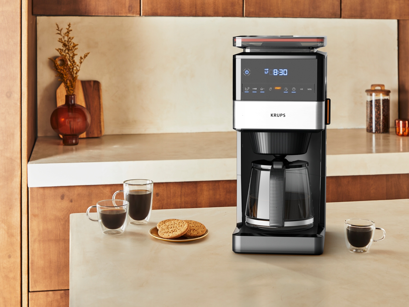 Duża pojemność – Przygotuj do 1,5 litra kawy