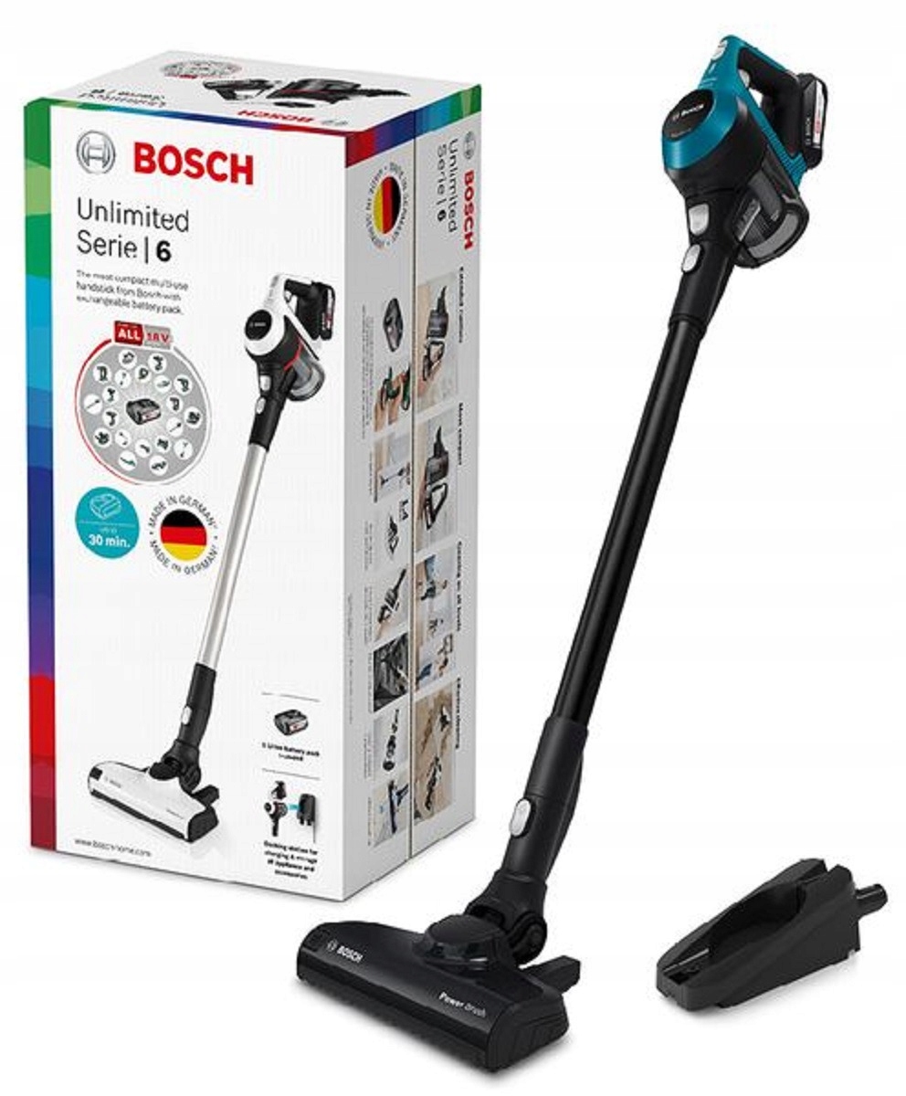 Odkurzacz pionowy Bosch Unlimited BBS611LAG – Lekkość i wszechstronność w sprzątaniu