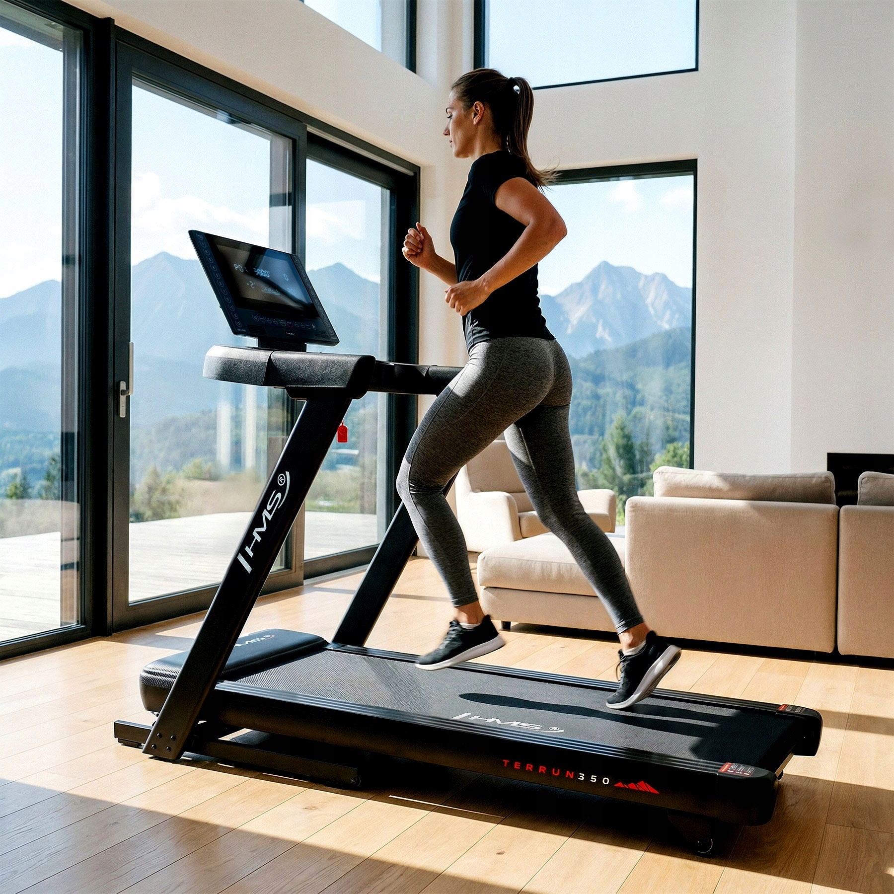 Bieżnia elektryczna TERRUN350 – Twoja domowa siłownia