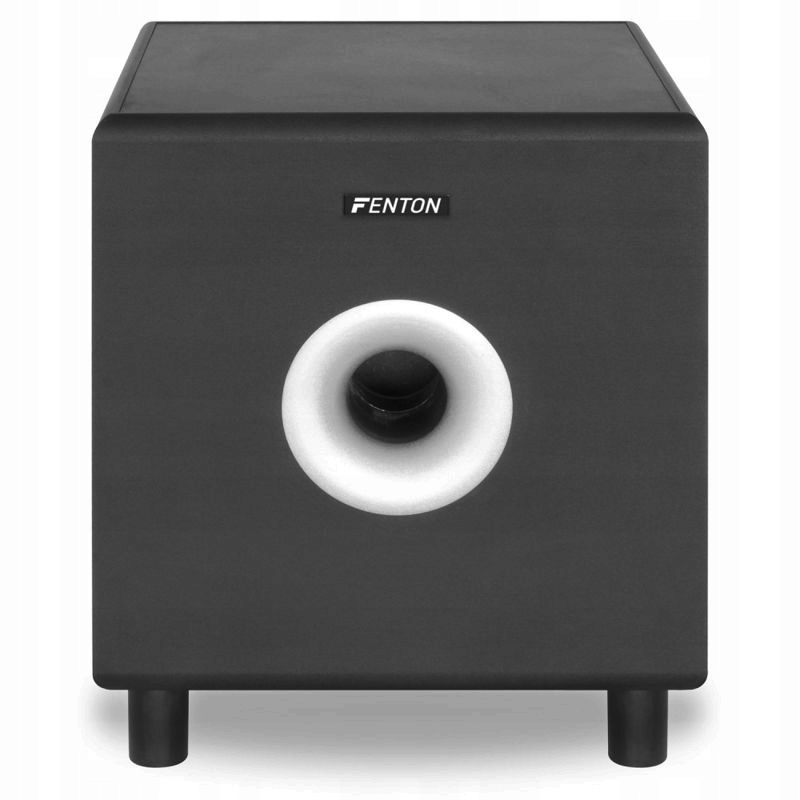 Subwoofer aktywny 8' 200W SHFS08B Fenton – Doskonałe brzmienie w Twoim kinie domowym