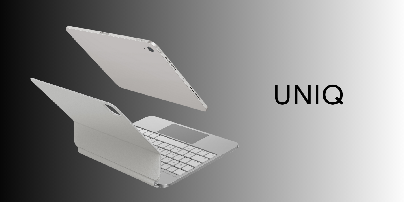 UNIQ Venno Pro Magnetic Smart z klawiaturą do Apple iPad Air 11