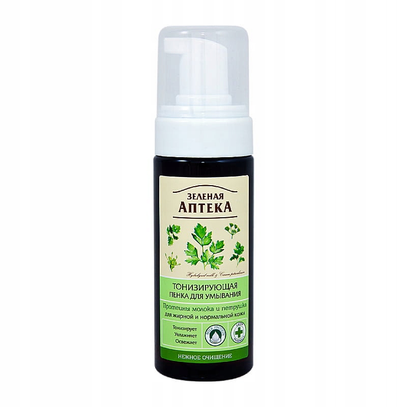 GREEN PHARMACY Pianka energetyczna do mycia skóry tłustej 150 ml – Twoja codzienna pielęgnacja