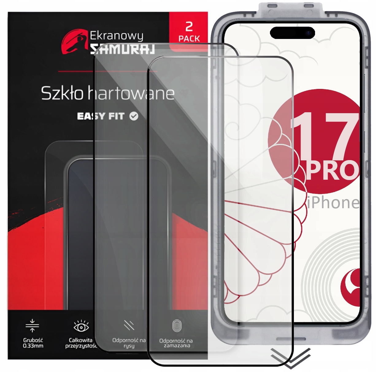 Przejrzystość i odporność na odciski palców