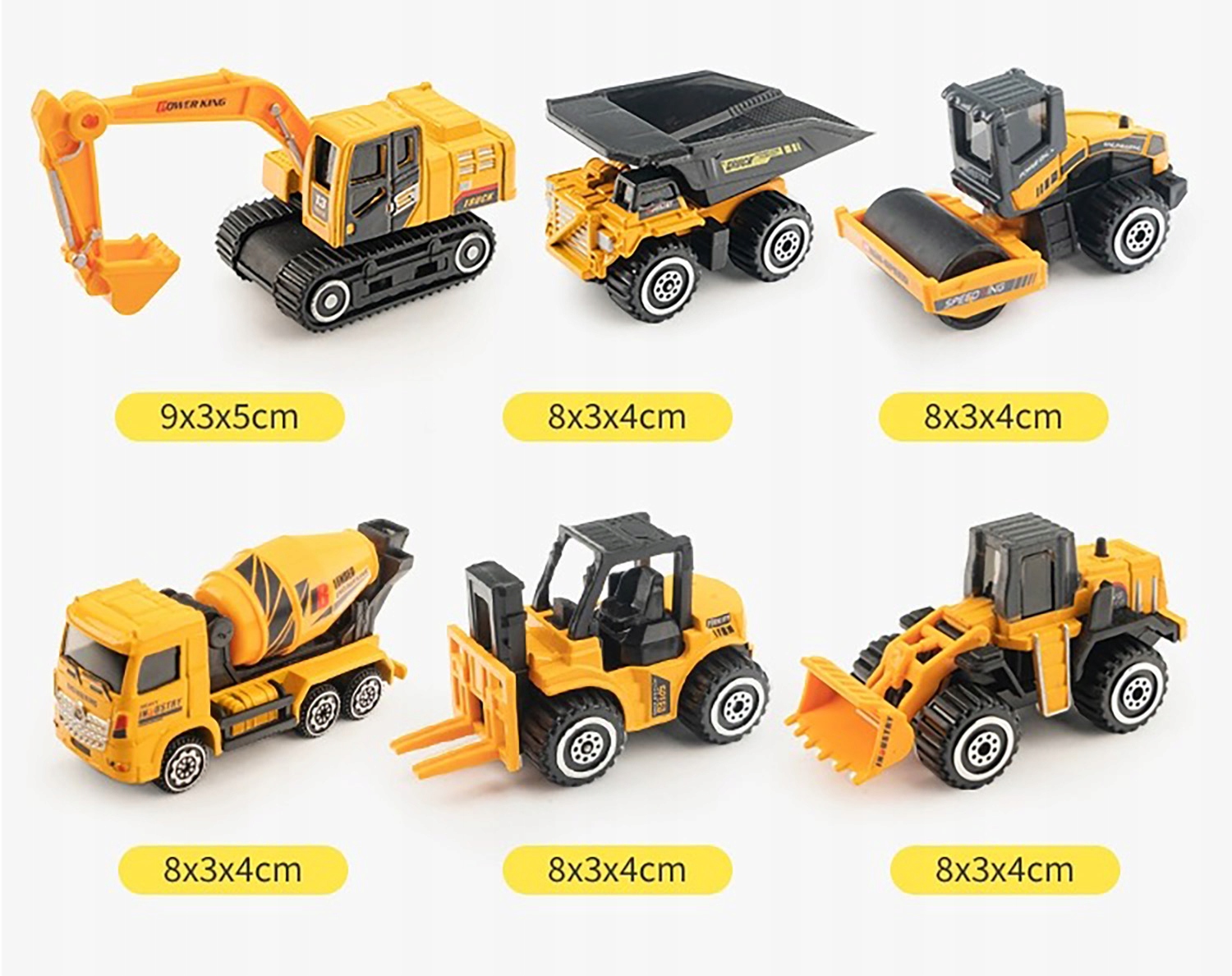 Dźwig Żuraw Budowlany Obrotowy Ruchomy – Idealna zabawka dla małych budowniczych