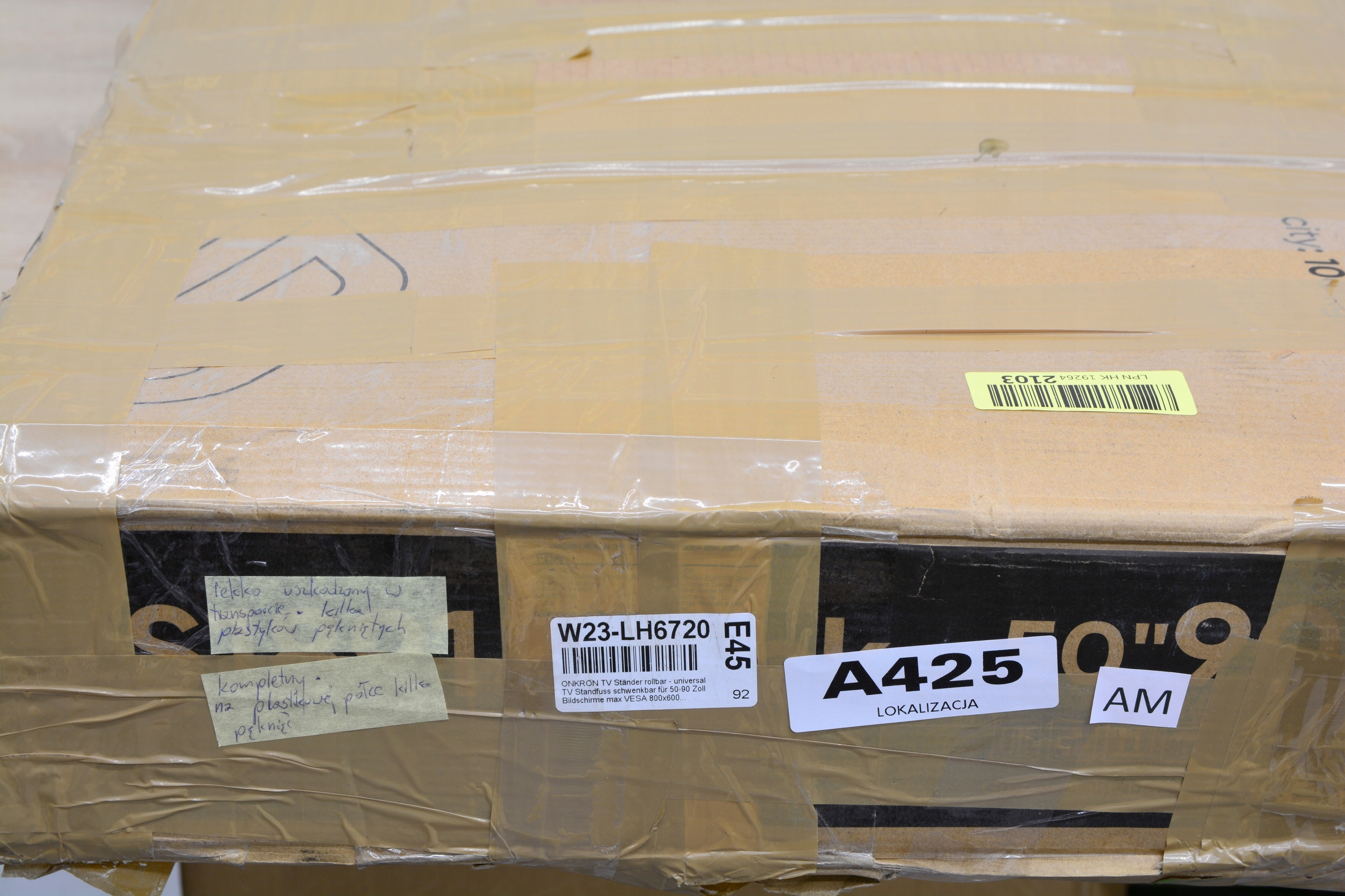 Dodatkowa półka na akcesoria AV