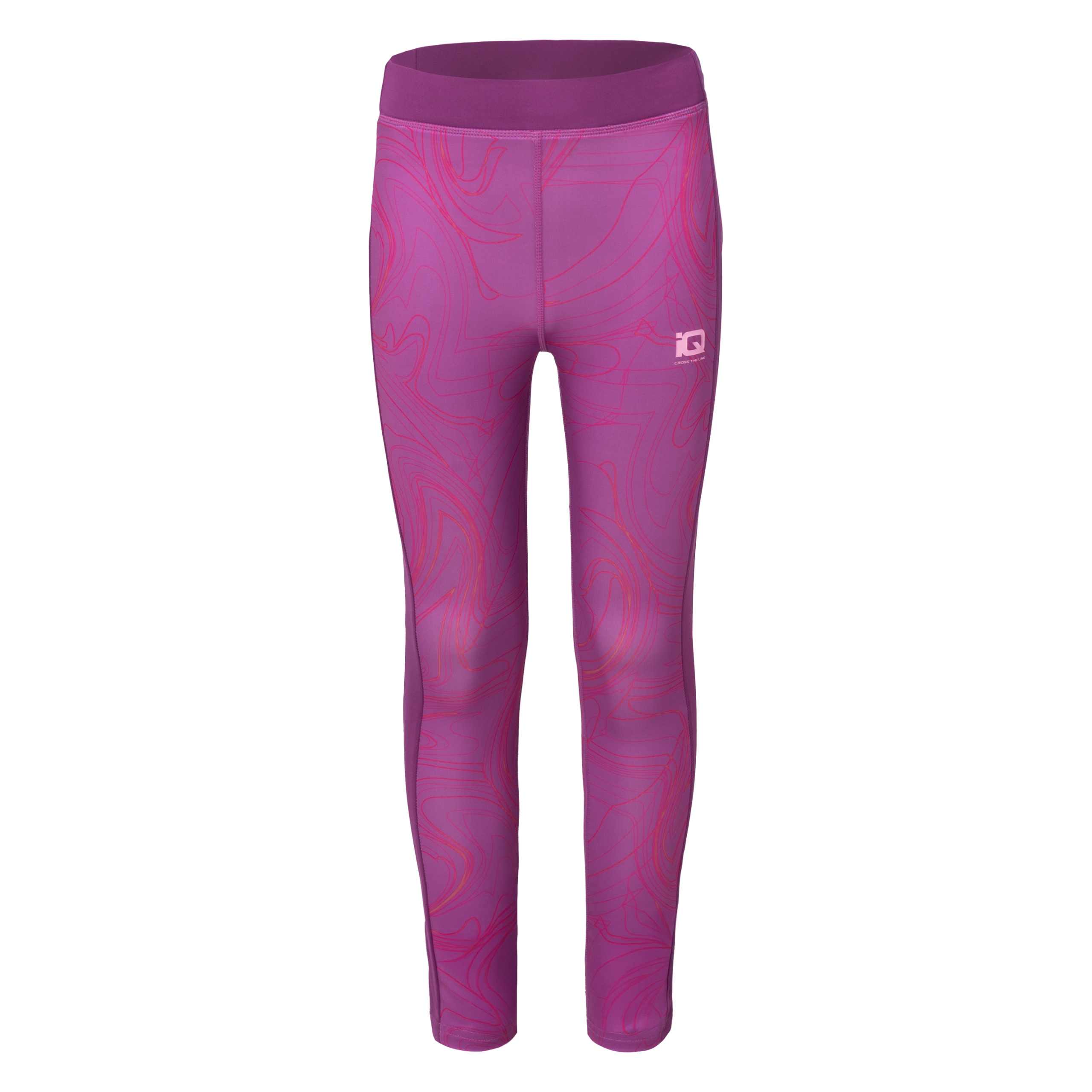 Dziecięce legginsy Iq cross the line ILEY JRG – Komfort i styl w jednym