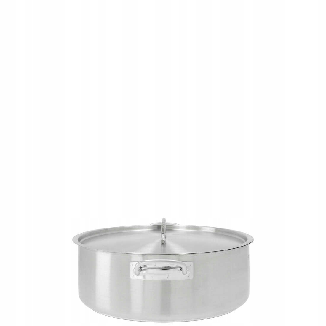 Garnek niski 8,8 l o średnicy 320 mm z pokrywką ze stali nierdzewnej | PRESTONA, 210125