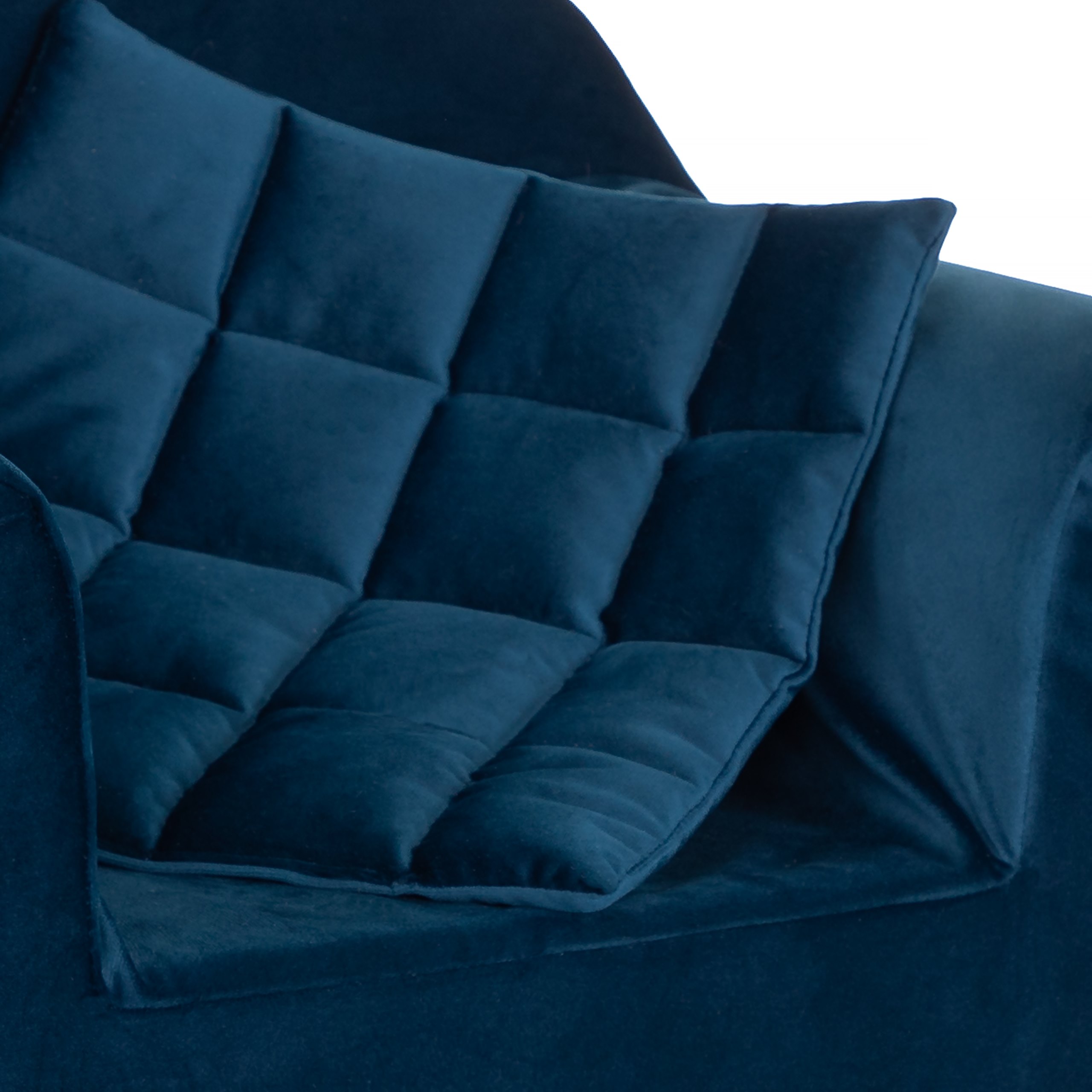 Wygodne wykonanie z weluru i pianki tapicerskiej