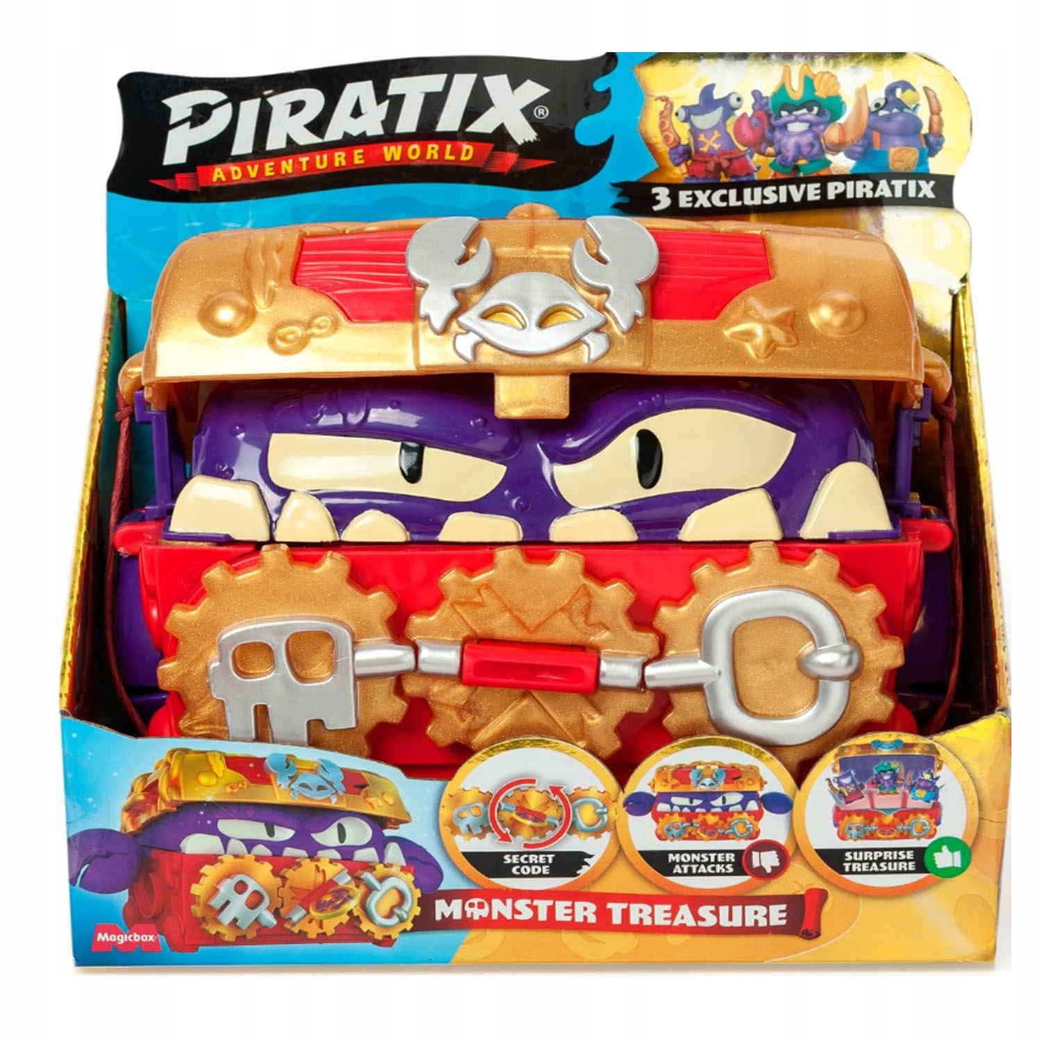 Zestaw skarbów pełen akcji i niespodzianek