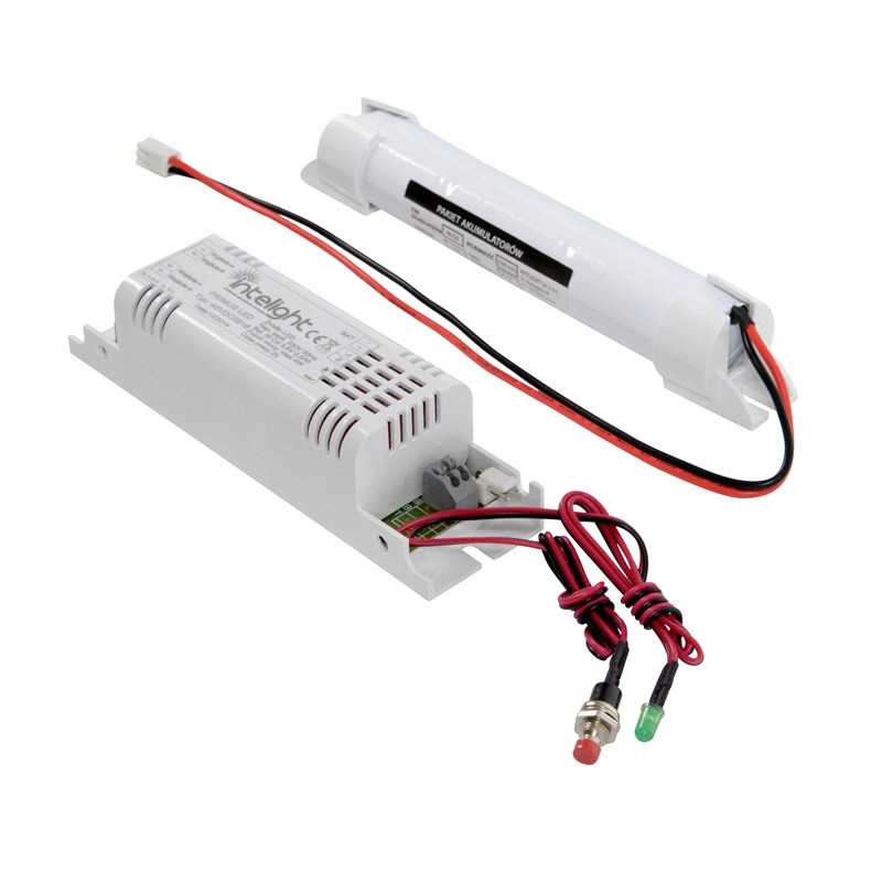 Zestaw PRIMUS LED D9/A 2h + NiCd 3xC 3,6V 2500mAh – Niezawodne oświetlenie awaryjne