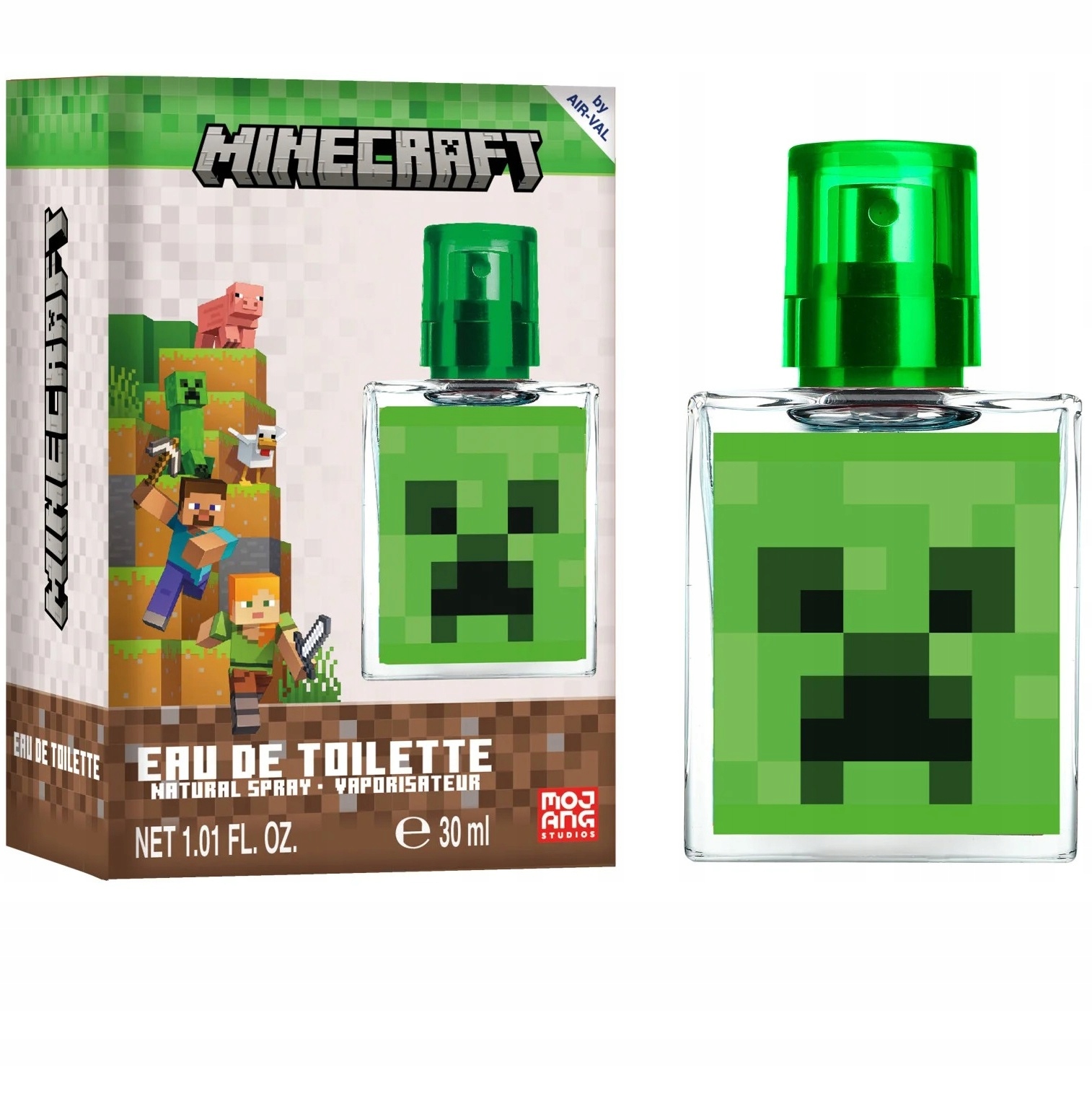 AIR VAL Minecraft Woda toaletowa 30 ml – Świeżość dla najmłodszych