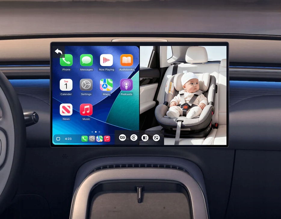 Innowacyjne funkcje – Bezprzewodowy CarPlay i monitoring w czasie rzeczywistym