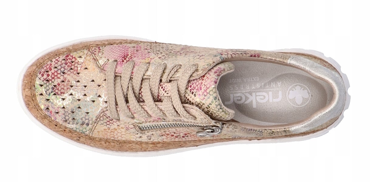 Wielokolorowy design z kwiatowym wzorem