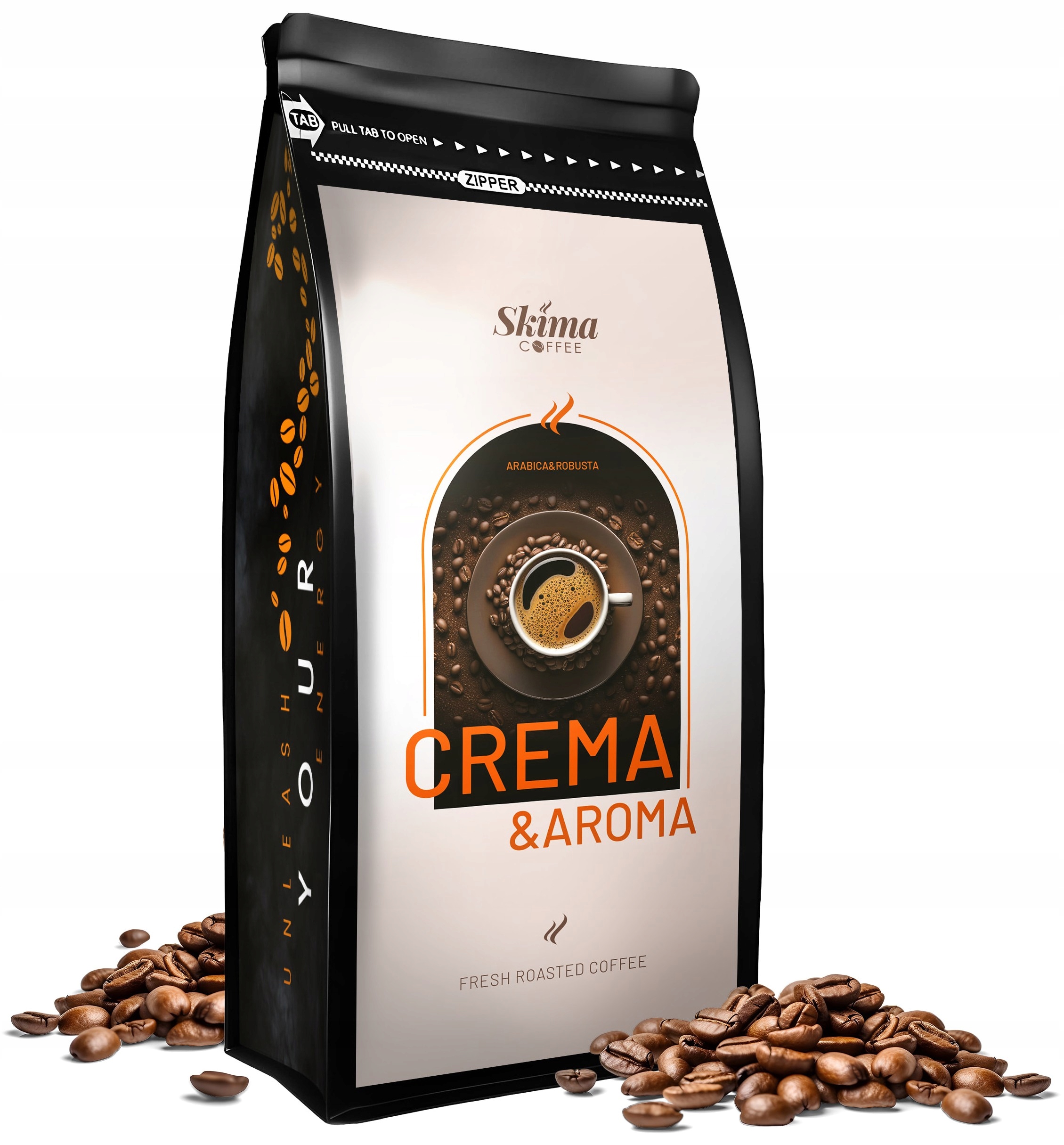 Kawa ziarnista 1kg CREMA&AROMA BLEND – Wyjątkowe doznania smakowe