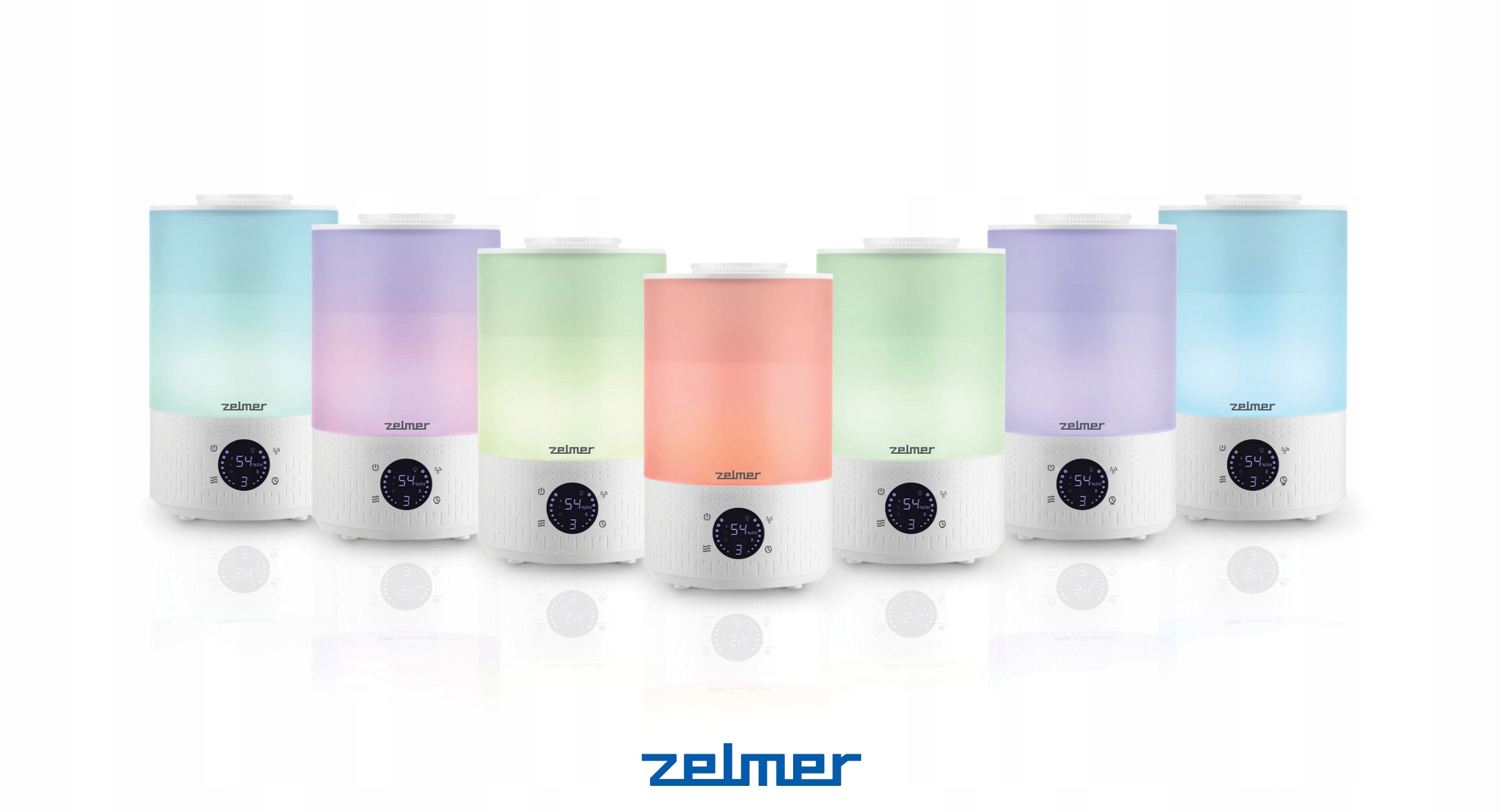 Funkcje dodatkowe: higrostat, timer i regulacja intensywności mgiełki