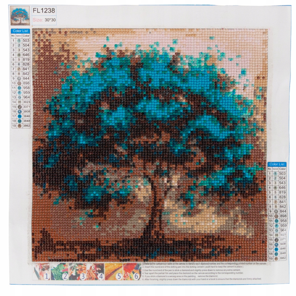 Zestaw zawiera wszystko, co potrzebne do tworzenia