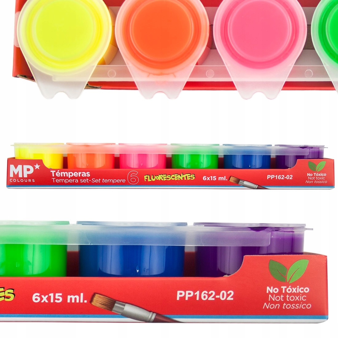 Zestaw 6 fluorescencyjnych kolorów