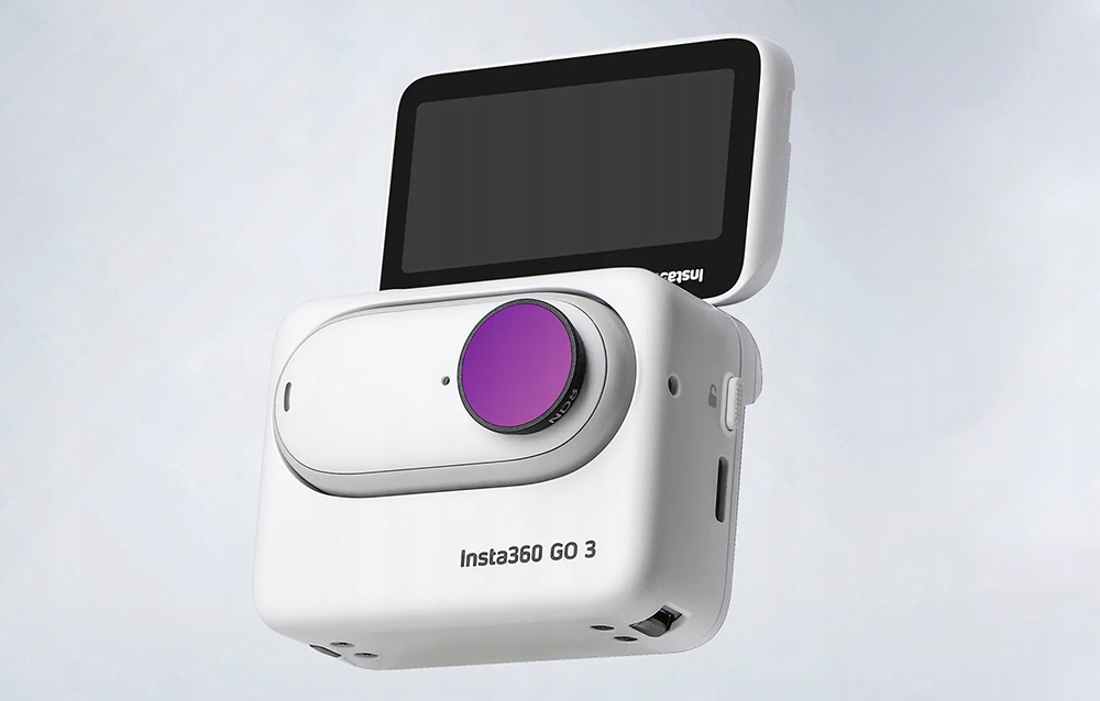 Zestaw 4 filtrów ND4 + ND8 + ND16 + ND32 Sunnylife do kamery Insta360 GO 3/2 – Doskonała jakość zdjęć i filmów