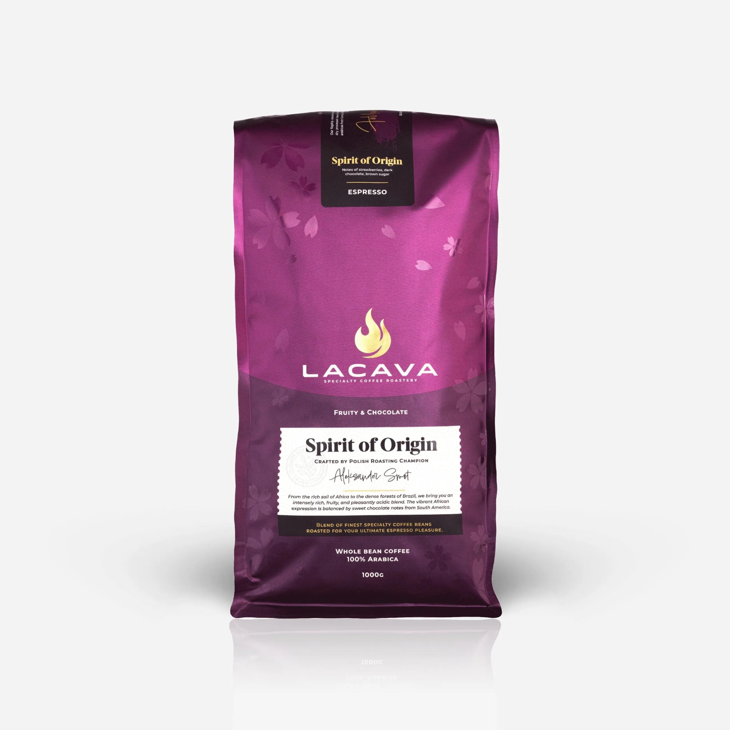 LaCava - Spirit of Origin Espresso 1kg – Doskonała kawa ziarnista dla miłośników espresso