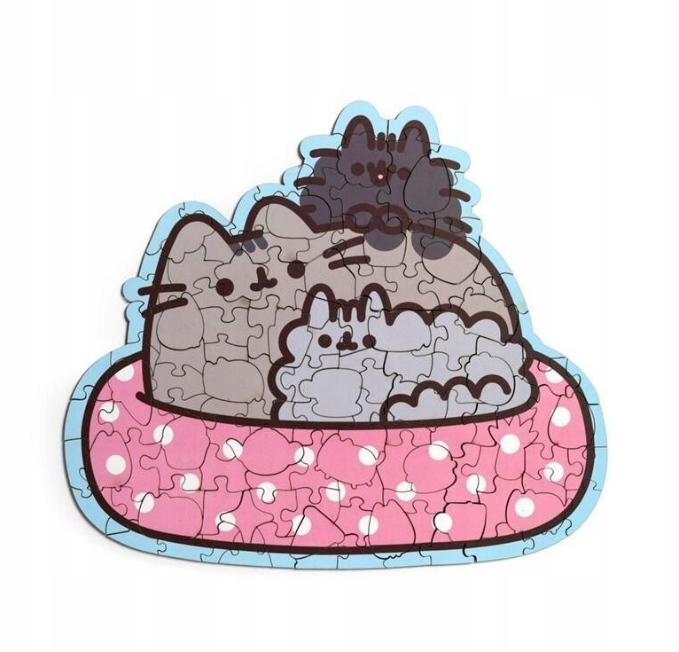 Kolorowy i zabawny motyw Pusheen