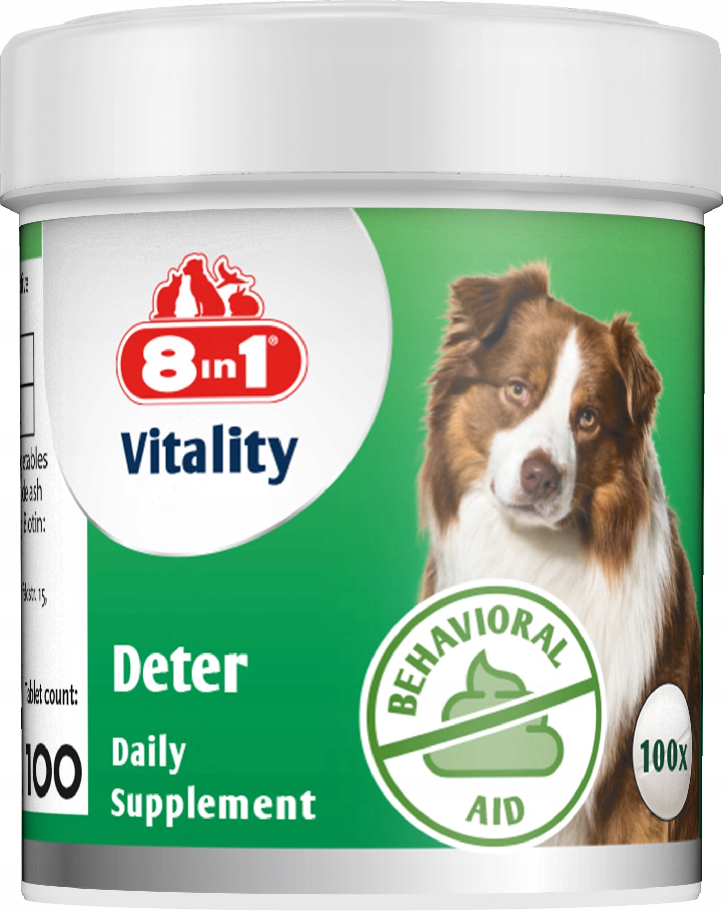 8in1 Vitality tabletki Deter dla psów – Skuteczne wsparcie w walce z koprofagią