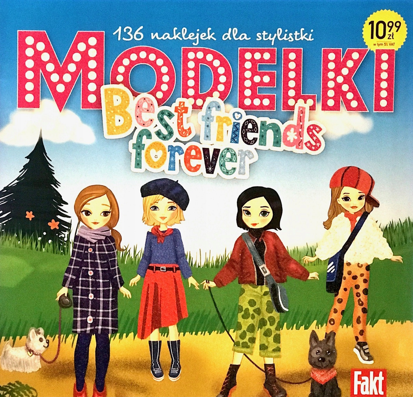 Modelki Best friends forever – Kreatywna zabawa dla dziewczynek