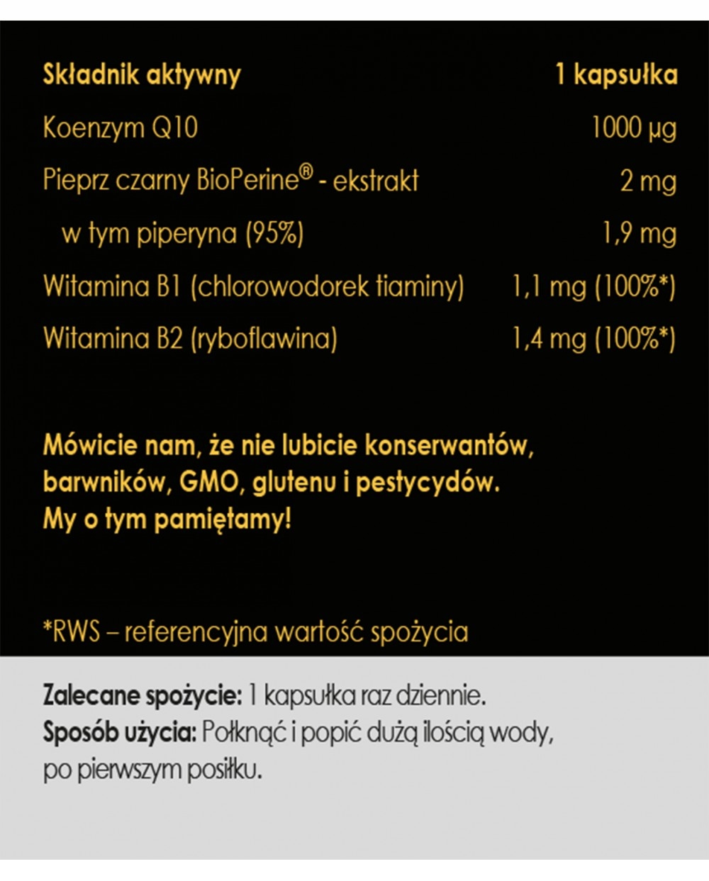 Sposób użycia i zalecane dawkowanie