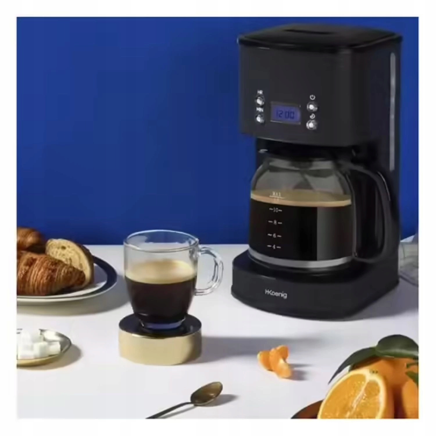 Wydajność 12 filiżanek – Idealny na poranne spotkania