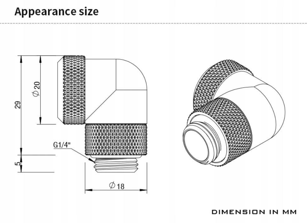Kompatybilność z gwintem G1/4 cala – Uniwersalne zastosowanie