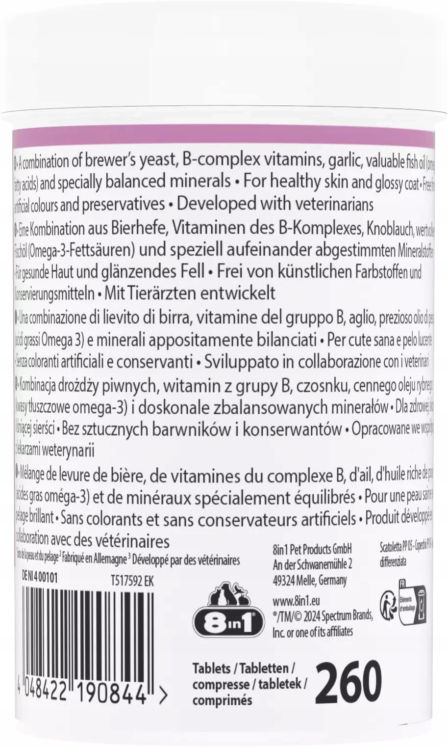 Wsparcie dla skóry i sierści – działanie i zastosowanie