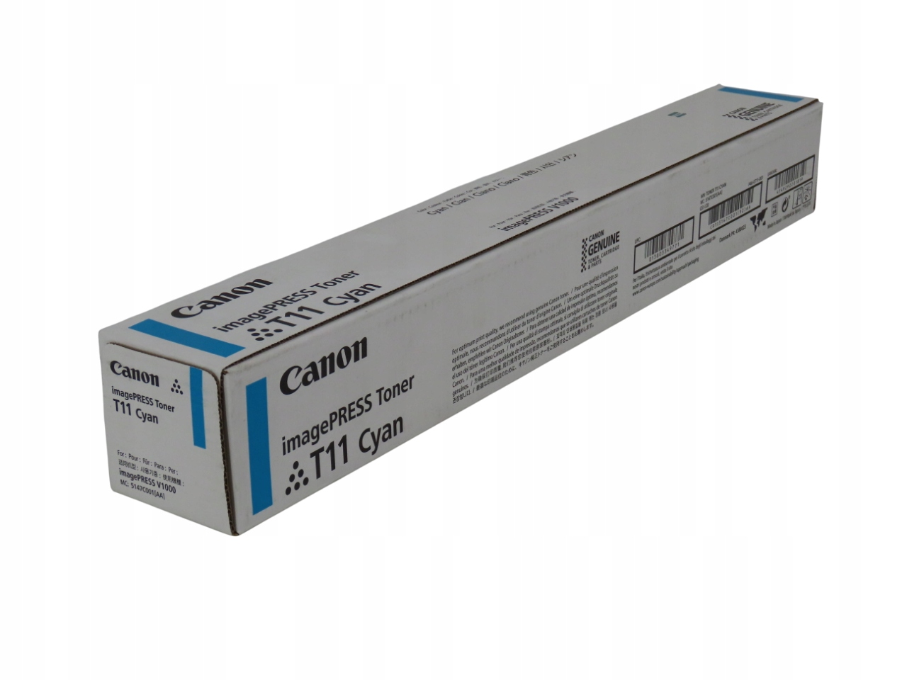 Oryginalny toner w kolorze niebieskim (cyan)